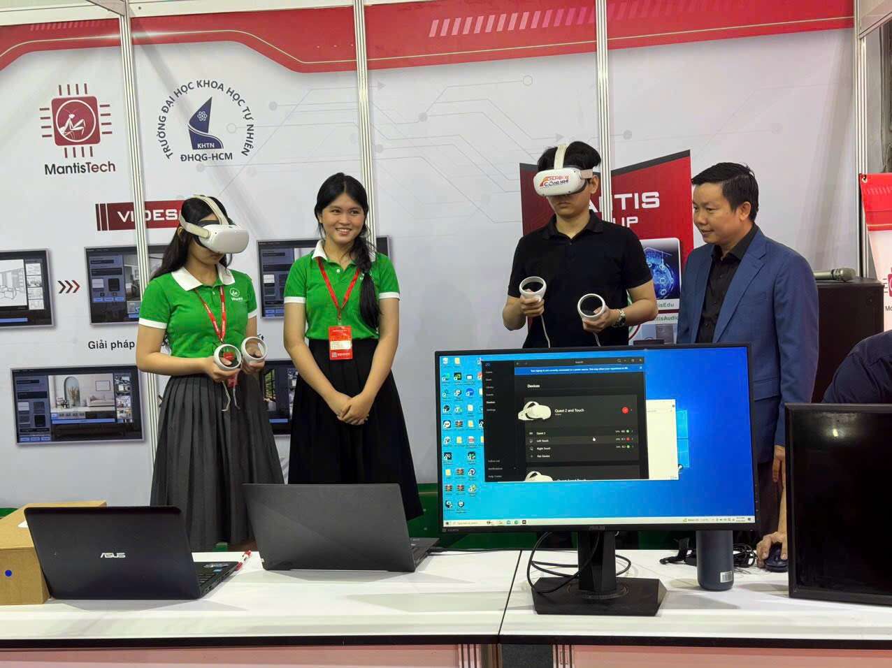 Công nghệ AI, VR, AR Mantis