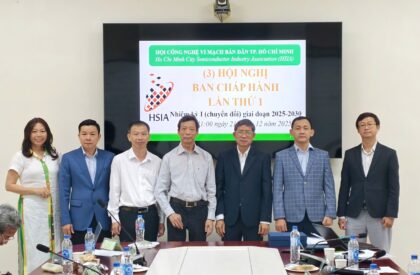 ÔNG LÊ HUỲNH LÂN – CHÍNH THỨC ĐẢM NHIỆM CHỨC VỤ PHÓ CHỦ TỊCH HỘI CÔNG NGHỆ VI MẠCH BÁN DẪN TP.HCM NHIỆM KỲ 2025 – 2030